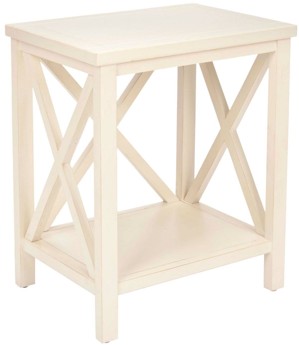 Dusty Green Cross Back End Table I820