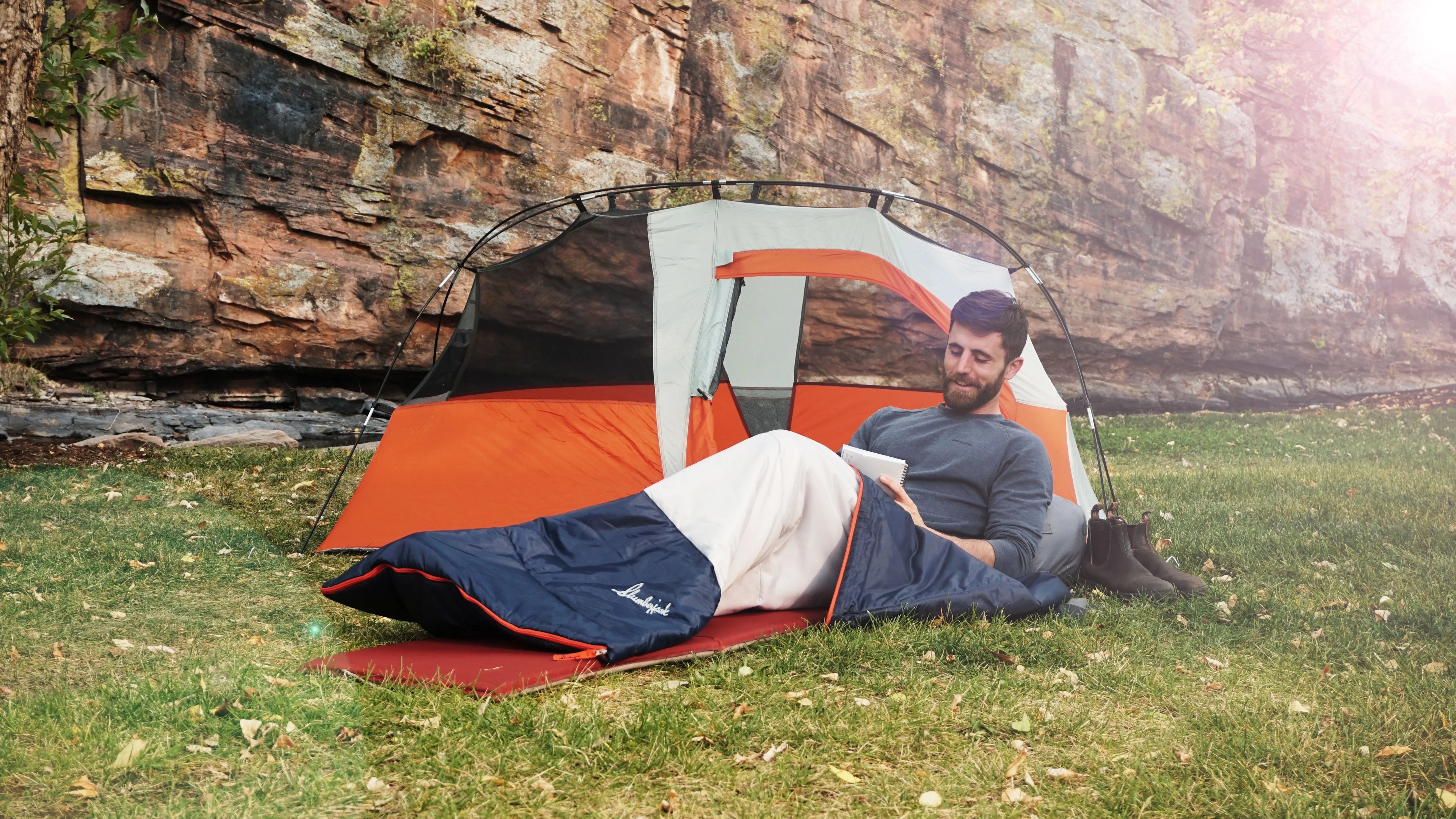 40-Degree Rectangular Sleeping Bag H11720