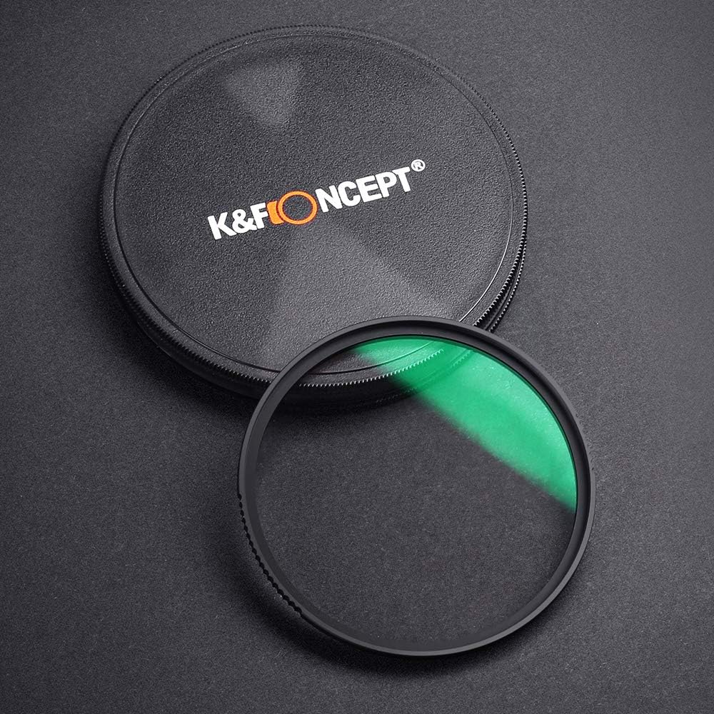 Black Diffusion 1/8 Filter 28 Multi-Layer Coatings for Camera Lens Pack of 2 V495