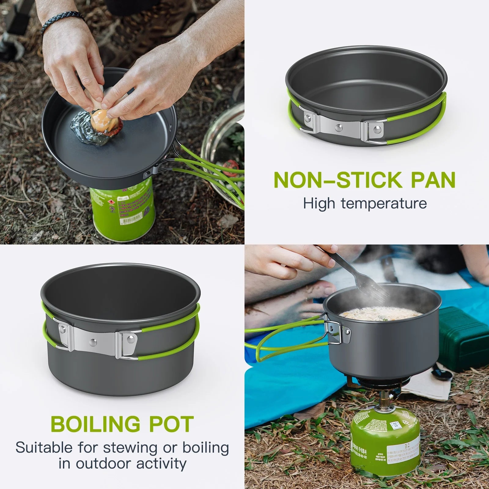 Camping Cookware Set for Stove I4162