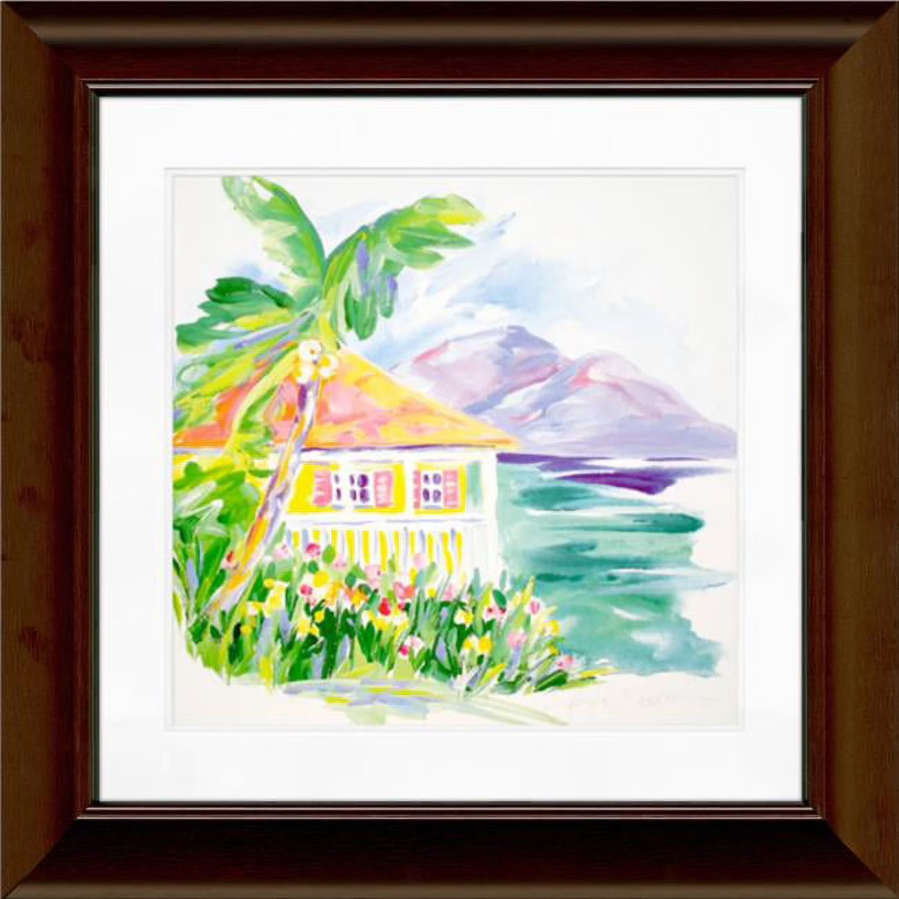 Caribbean Cottage II Photo Frame T38031