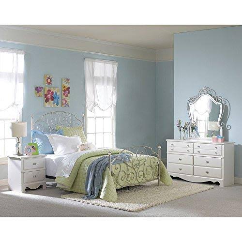 White Nightstand B86991