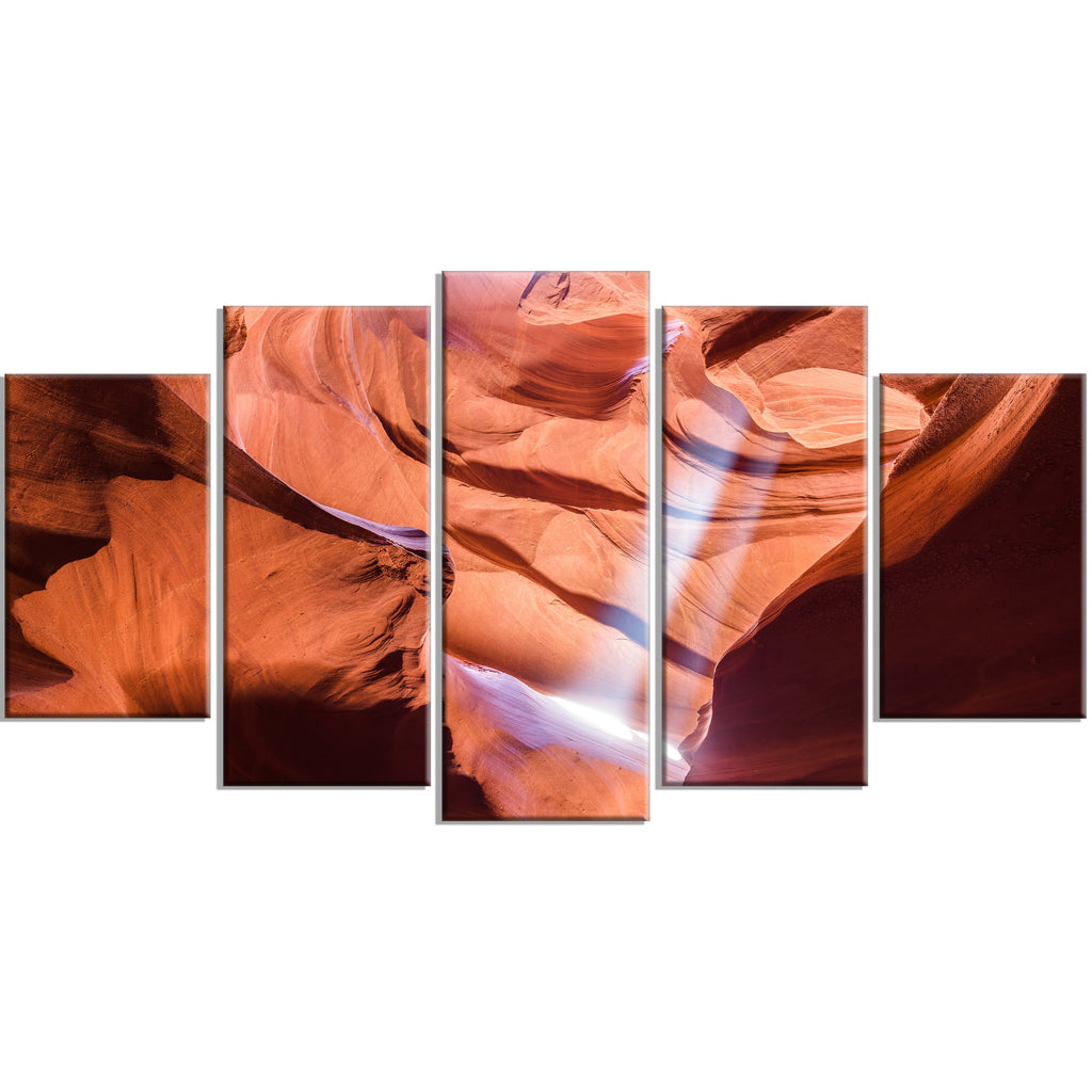 5 Piece Photographic Print on Wrapped Canvas Set Q17917