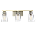 3 Light Noble Brass Bath Bar E8797