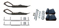 Black Snowmobile Skis Complete Kit W58309