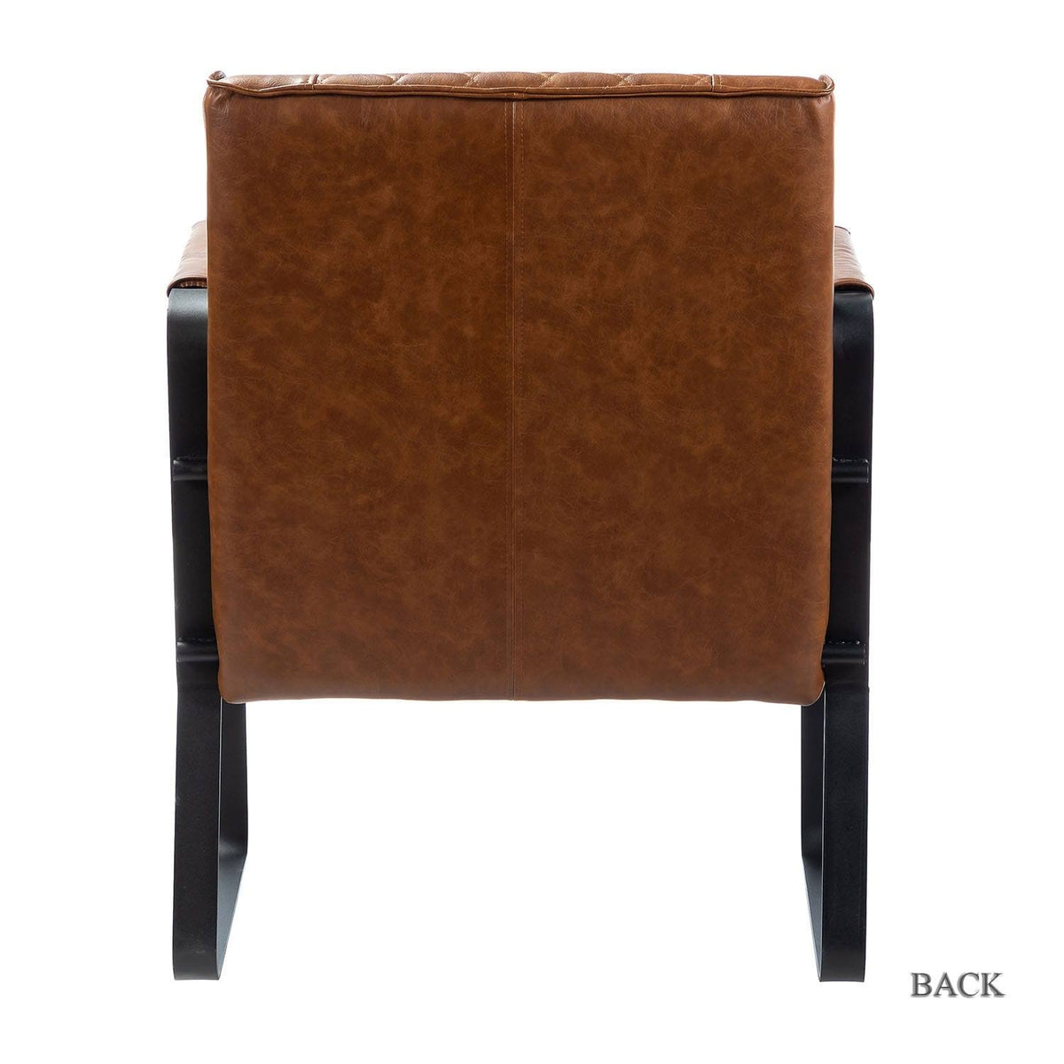 Blue PU Tufted Back Chair D525779
