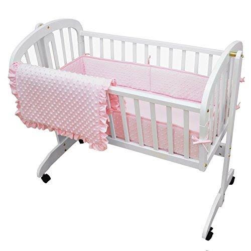White 3-Piece Cradle Bedding Set C865787
