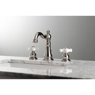Polished Chrome Widespread Bathroom Faucet M2446