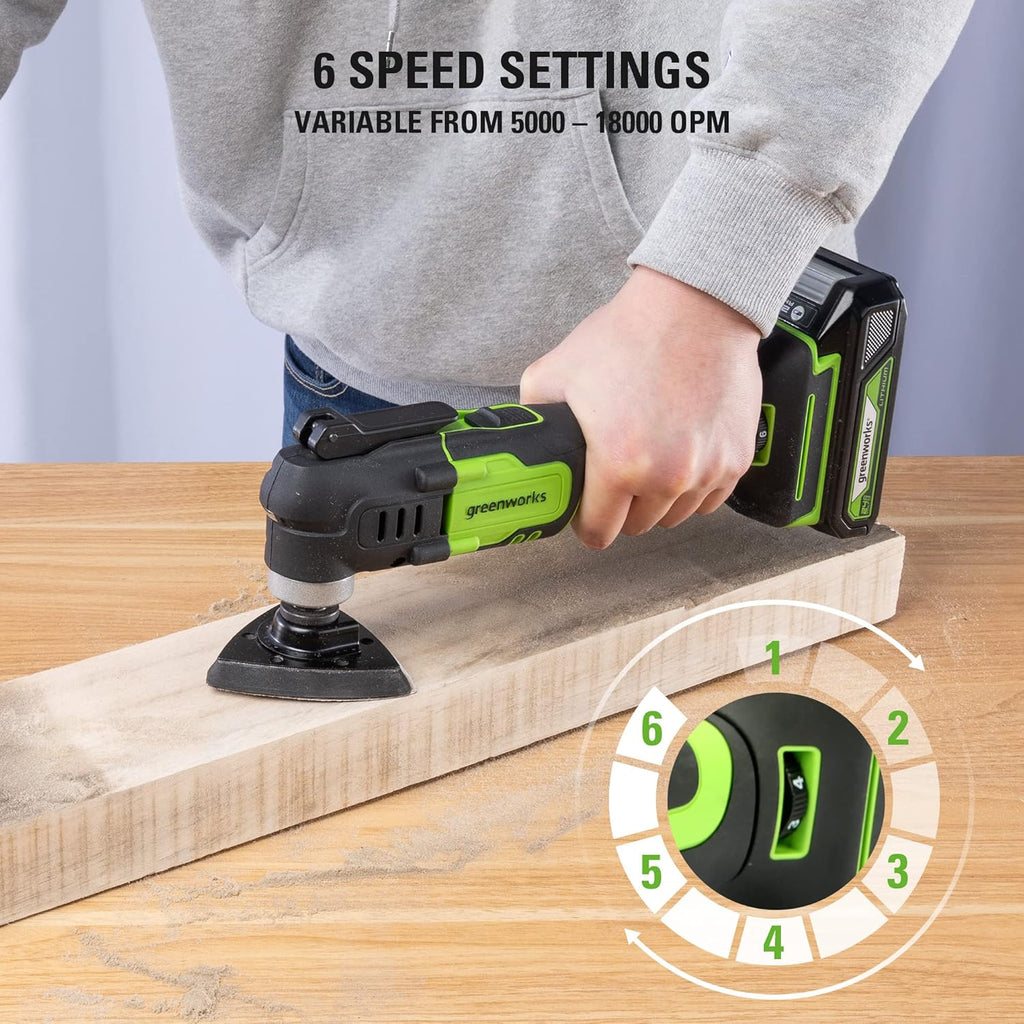 24V Cordless Multi-Tool Pack of 2 R243