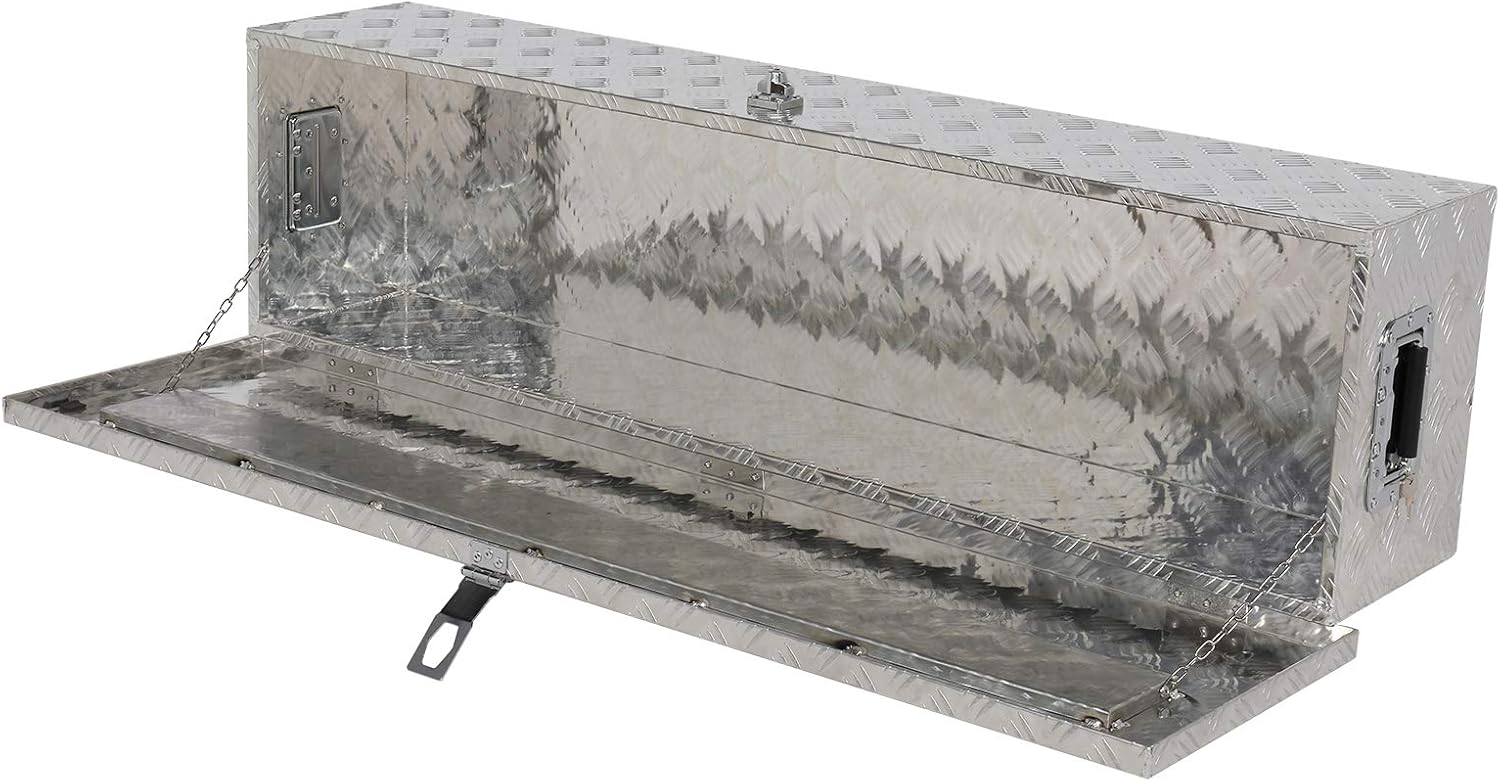 Aluminum Truck Bed Tool Box with Lock M3503