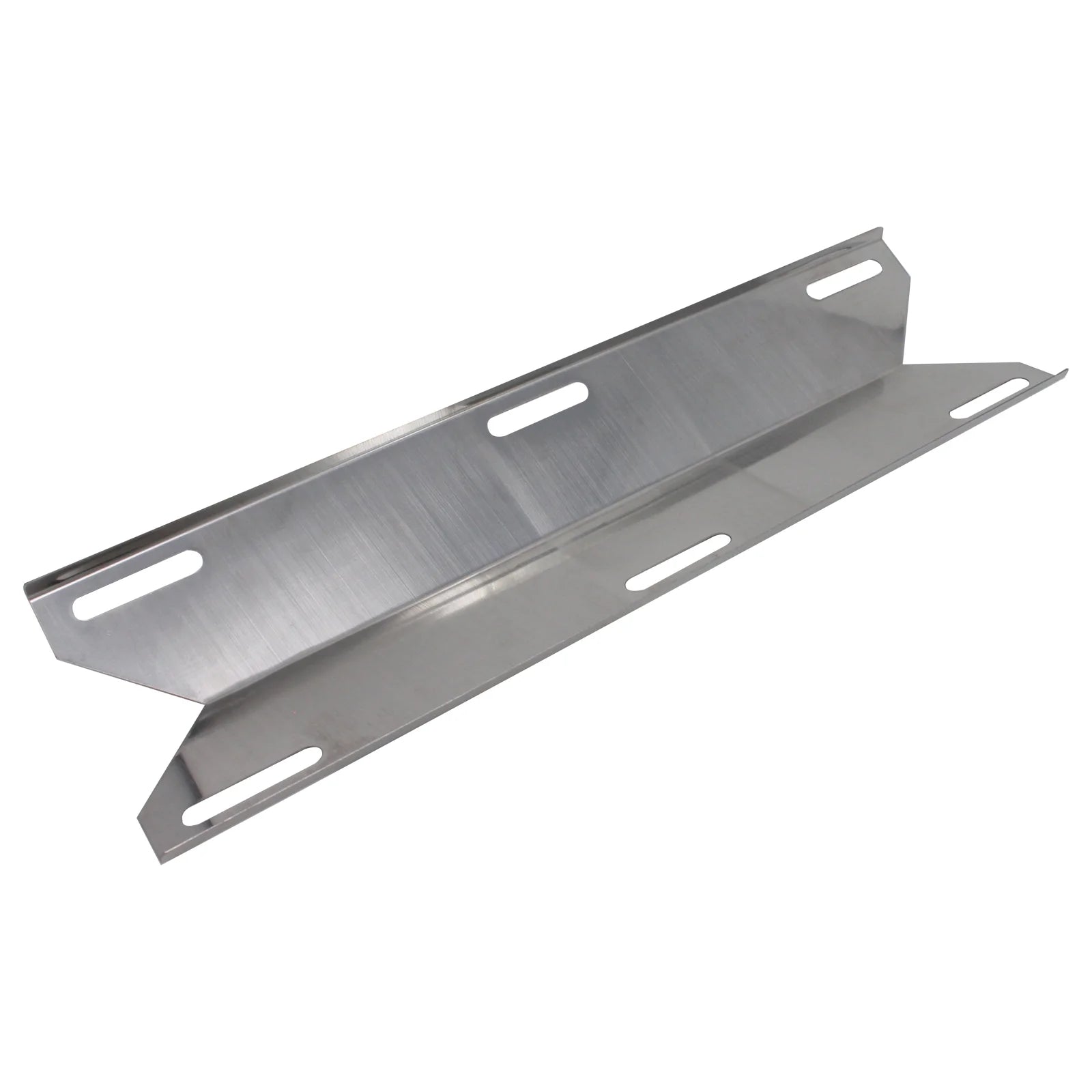 2-Pack Stainless Steel BBQ Gas Grill Tube Burner & Heat Shield Plate Replacement Parts G945