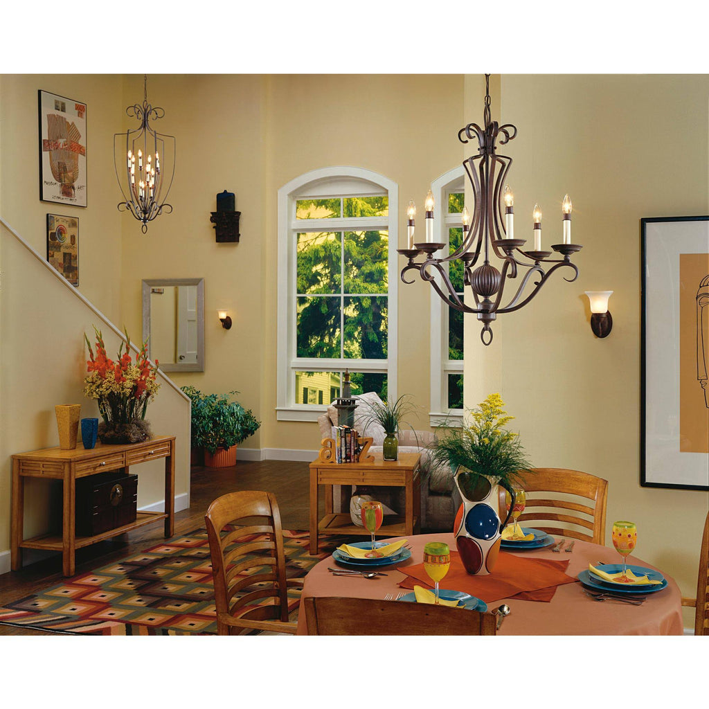 Antique Bronze Flush Mount Light N25599