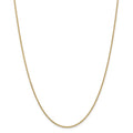 14k Gold 1.6mm Cable Chain Necklace 30 Inch 5.0 Grams K654041