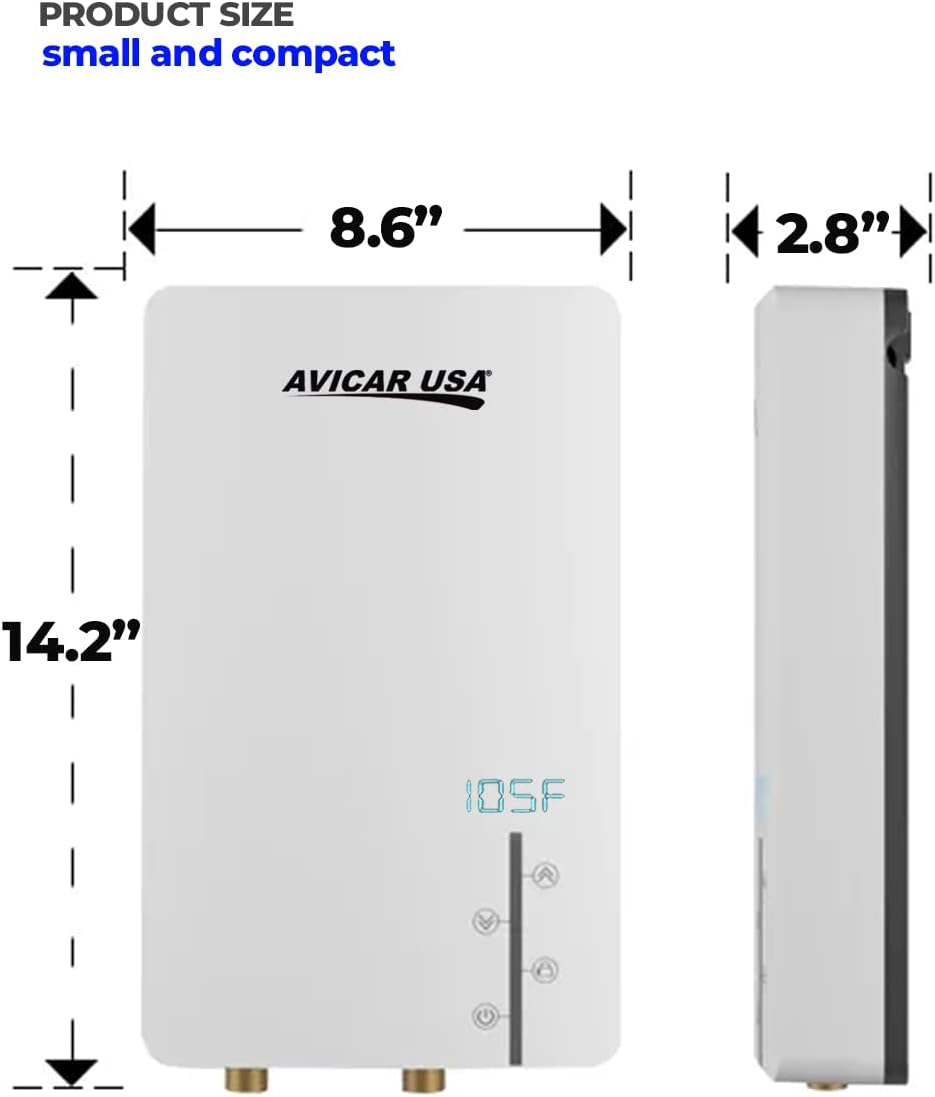 Tankless Electric Water Heater 240V 14.6W Q219