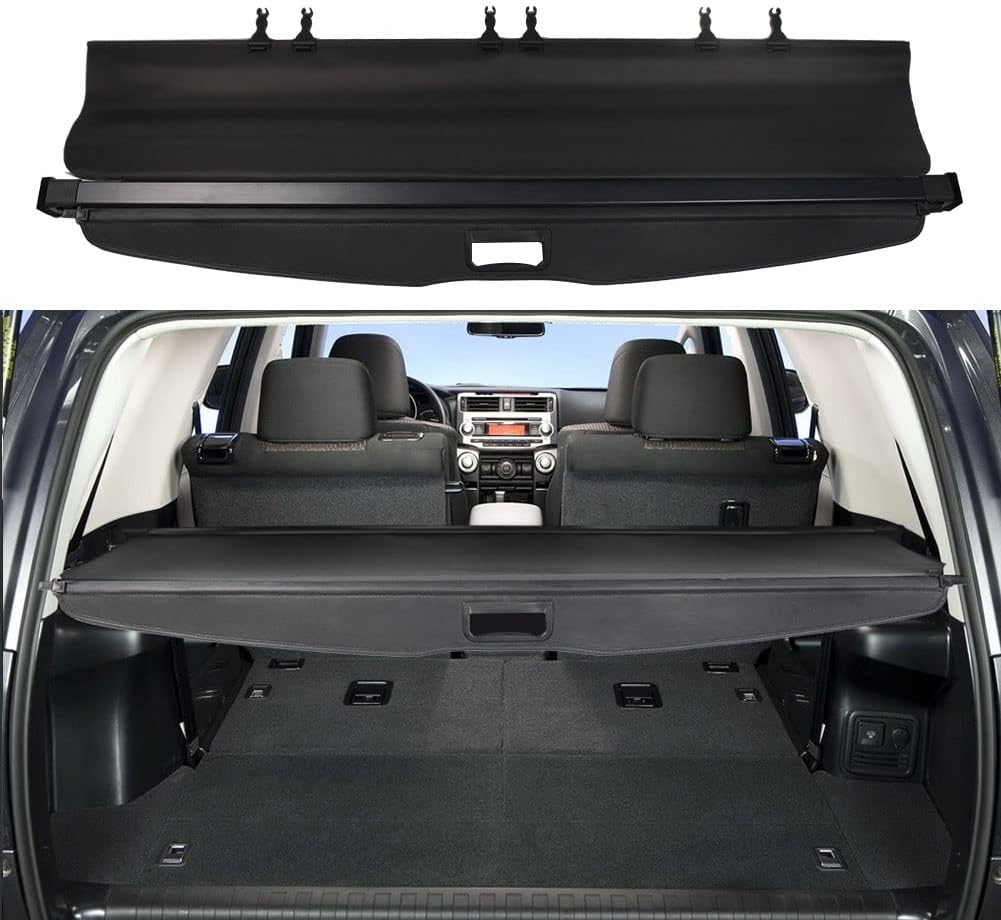 Black Retractable Trunk Shade F3314