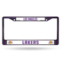 Purple and White NBA License Plate Cover W346215