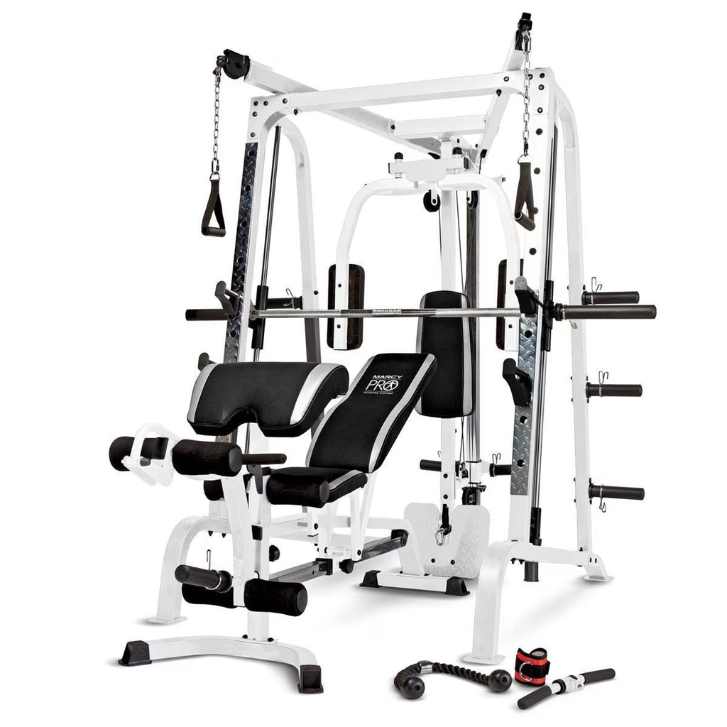 White Smith Cage Workout Machine B71718