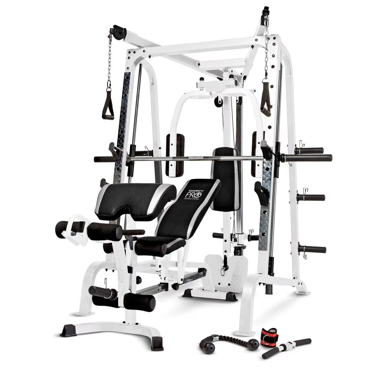 White Smith Cage Workout Machine B71718