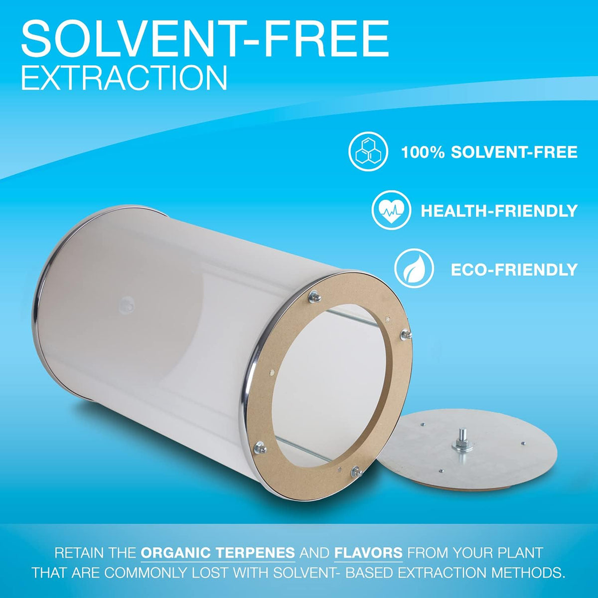 150 Gram Pollen Tumbler Extractor Z4862