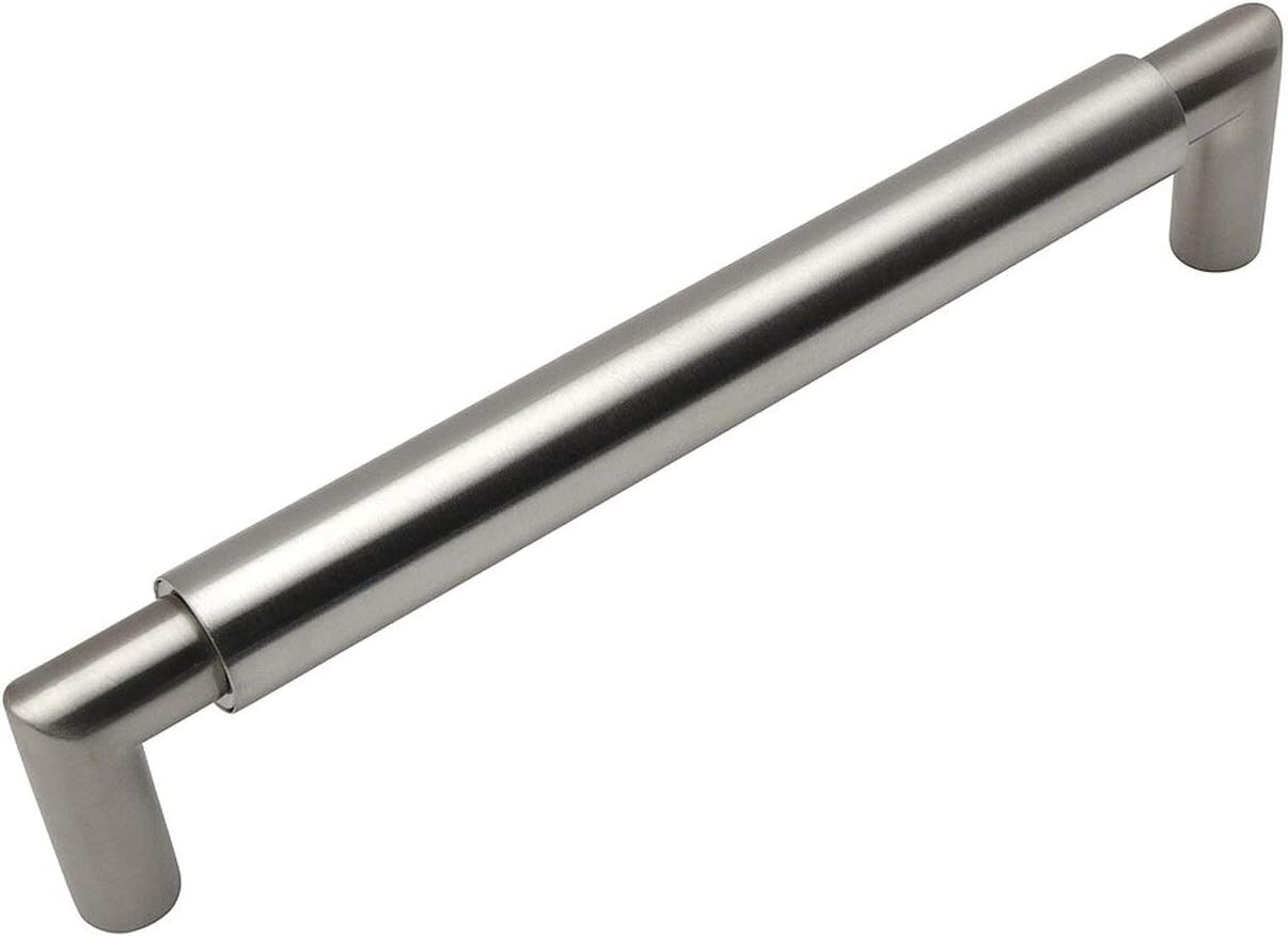 10 Pack Satin Nickel Cabinet Hardware Bar Handle Pull 7-1/2 Inch D89724