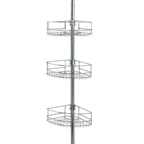 Chrome Tension Pole Shower Caddy Z7909