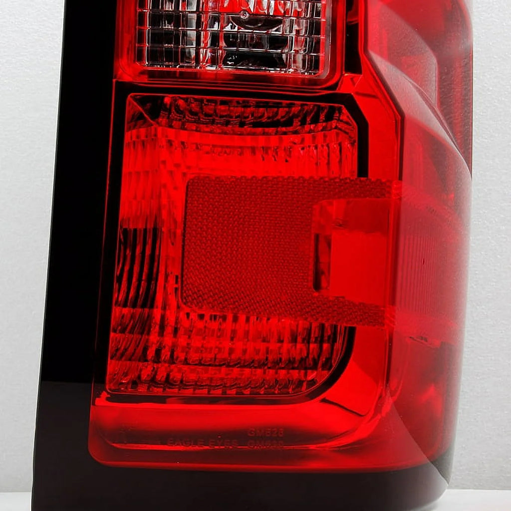 Red Clear Driver Left Side Tail Light Replacement Y450363