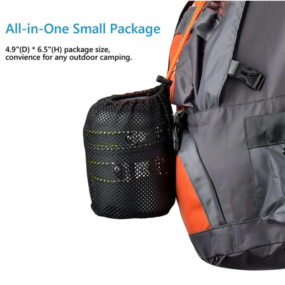 Portable Alumina Camping Cookware Set O5958