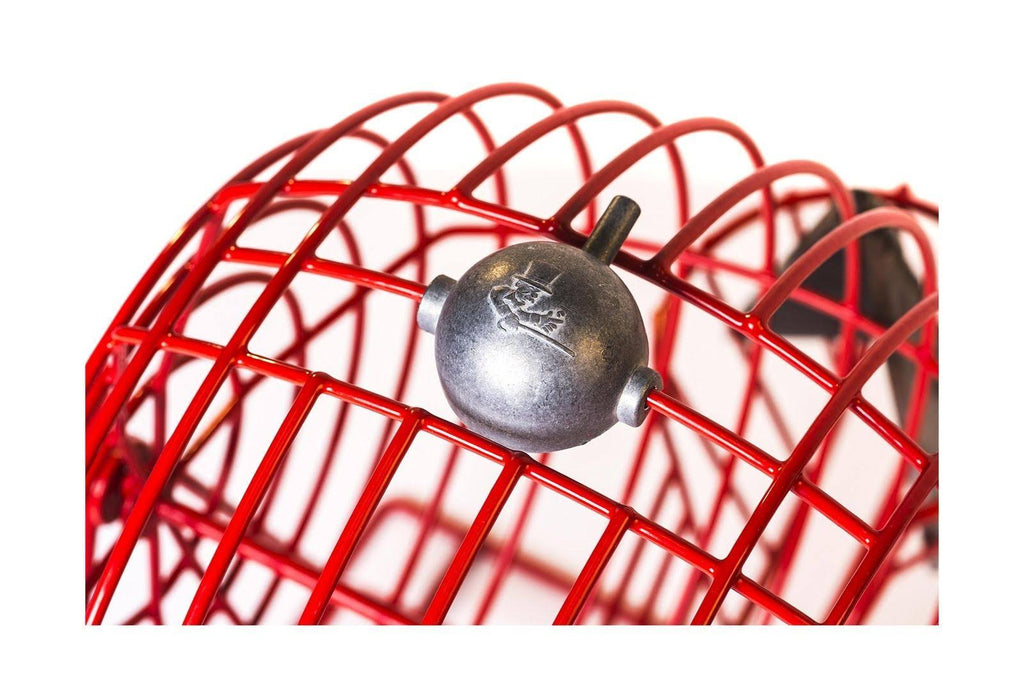 Red Extra Large Bingo Cage with Ping Pong Bingo Balls H3866