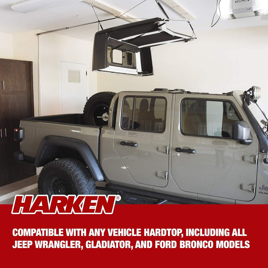 Hardtop Overhead Garage Storage Hoist W14975