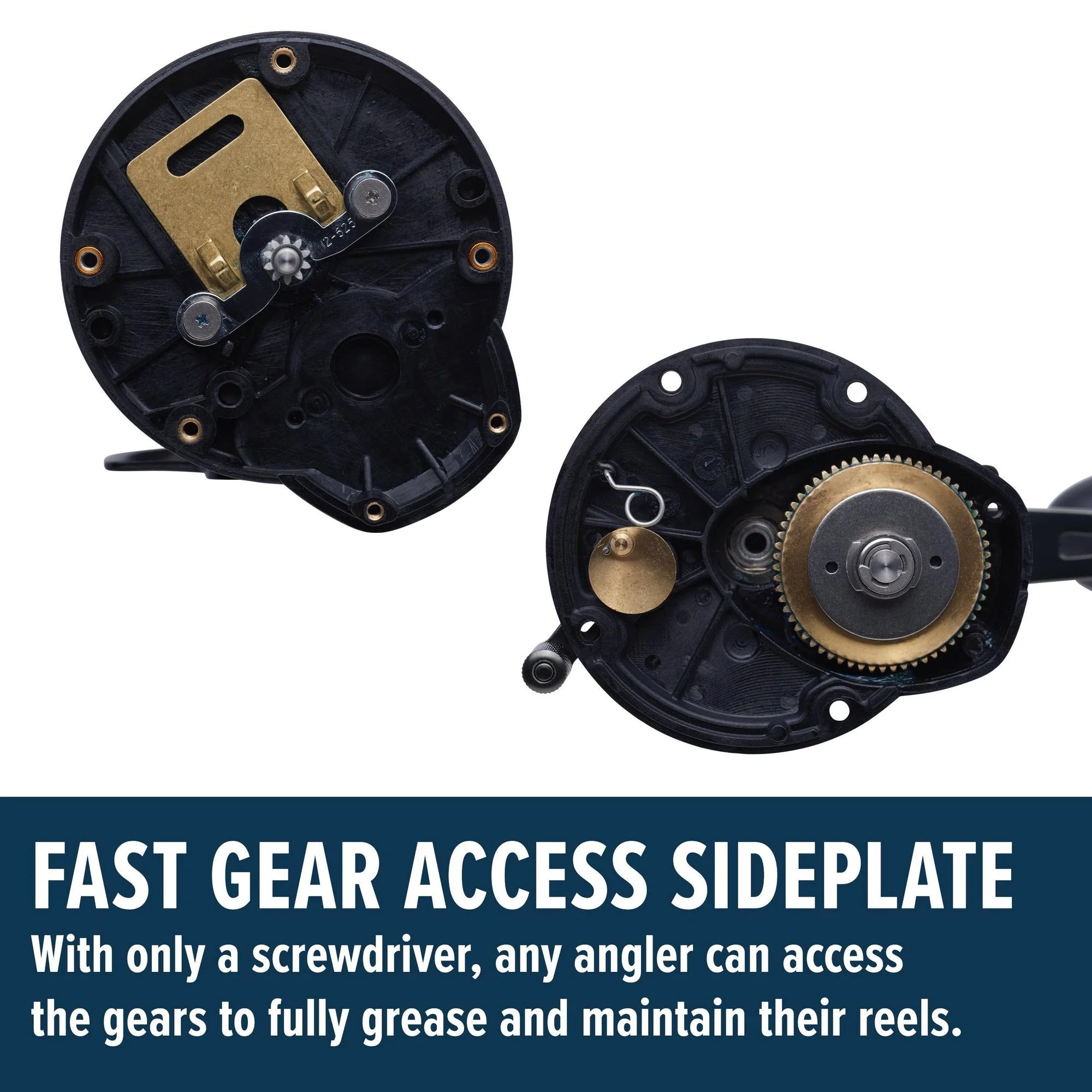 Squall II Level Wind Conventional Reel, Size 30, Left-Hand W534