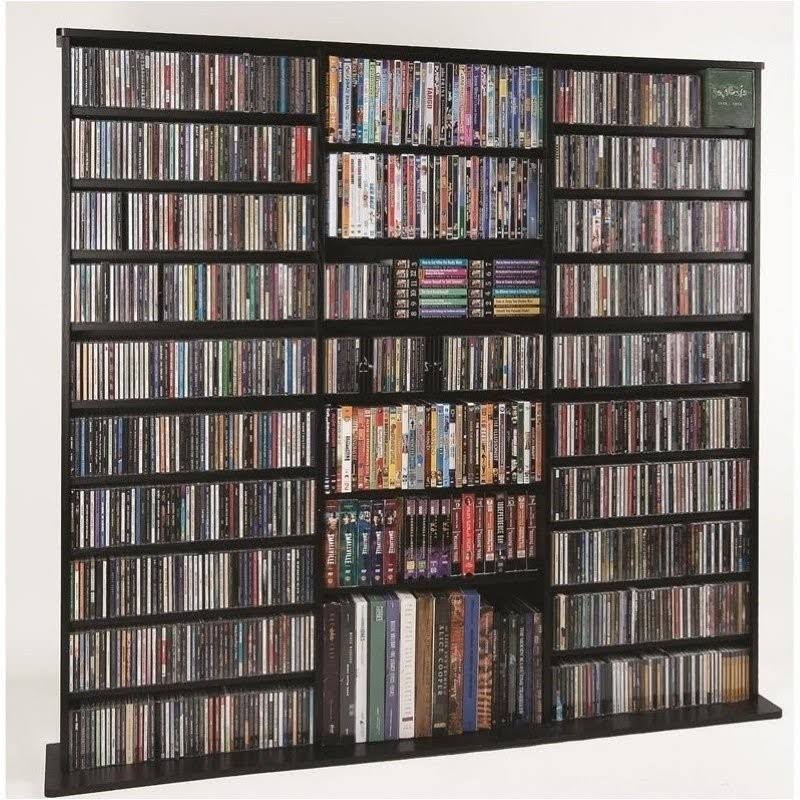 Triple High Capacity Wall Rack in Black R3854