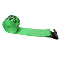 Green Winch Strap with Flat Hook I732