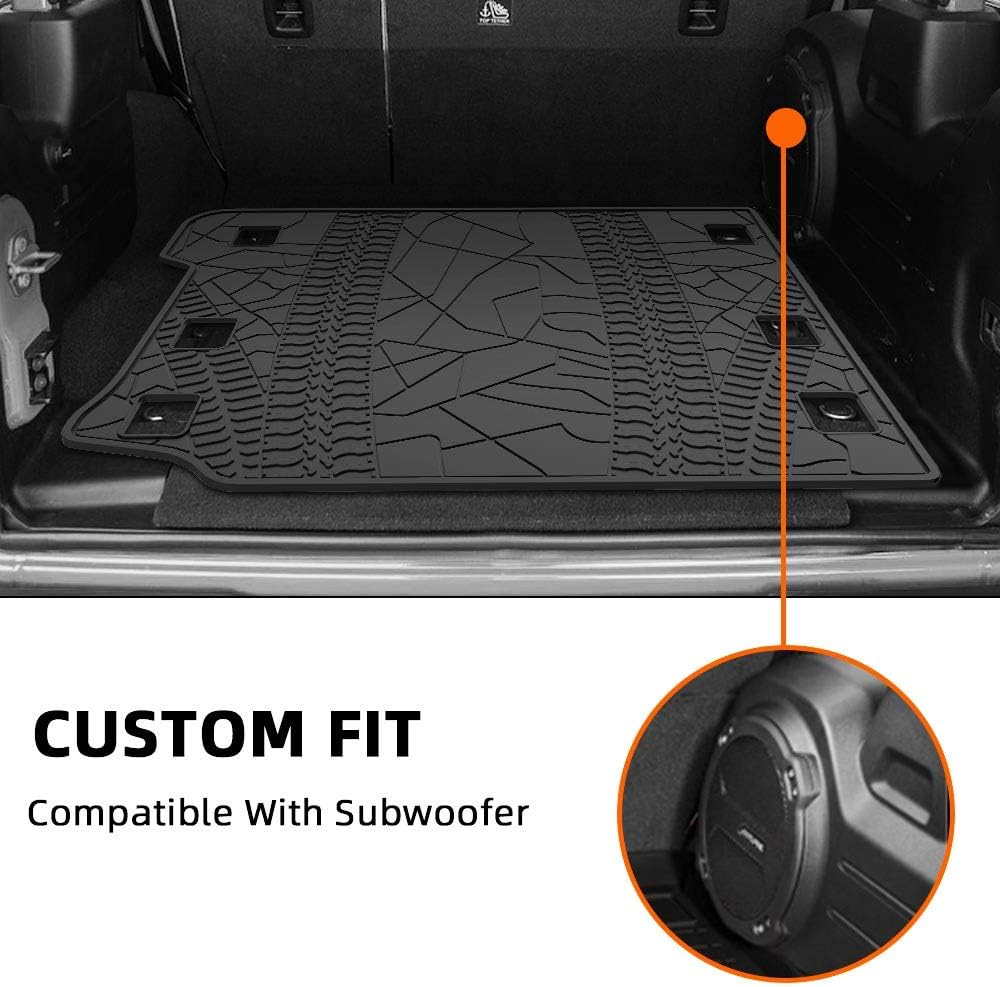 All-Weather Waterproof Cargo Mat fits Wrangler JL 4 Door Y6197