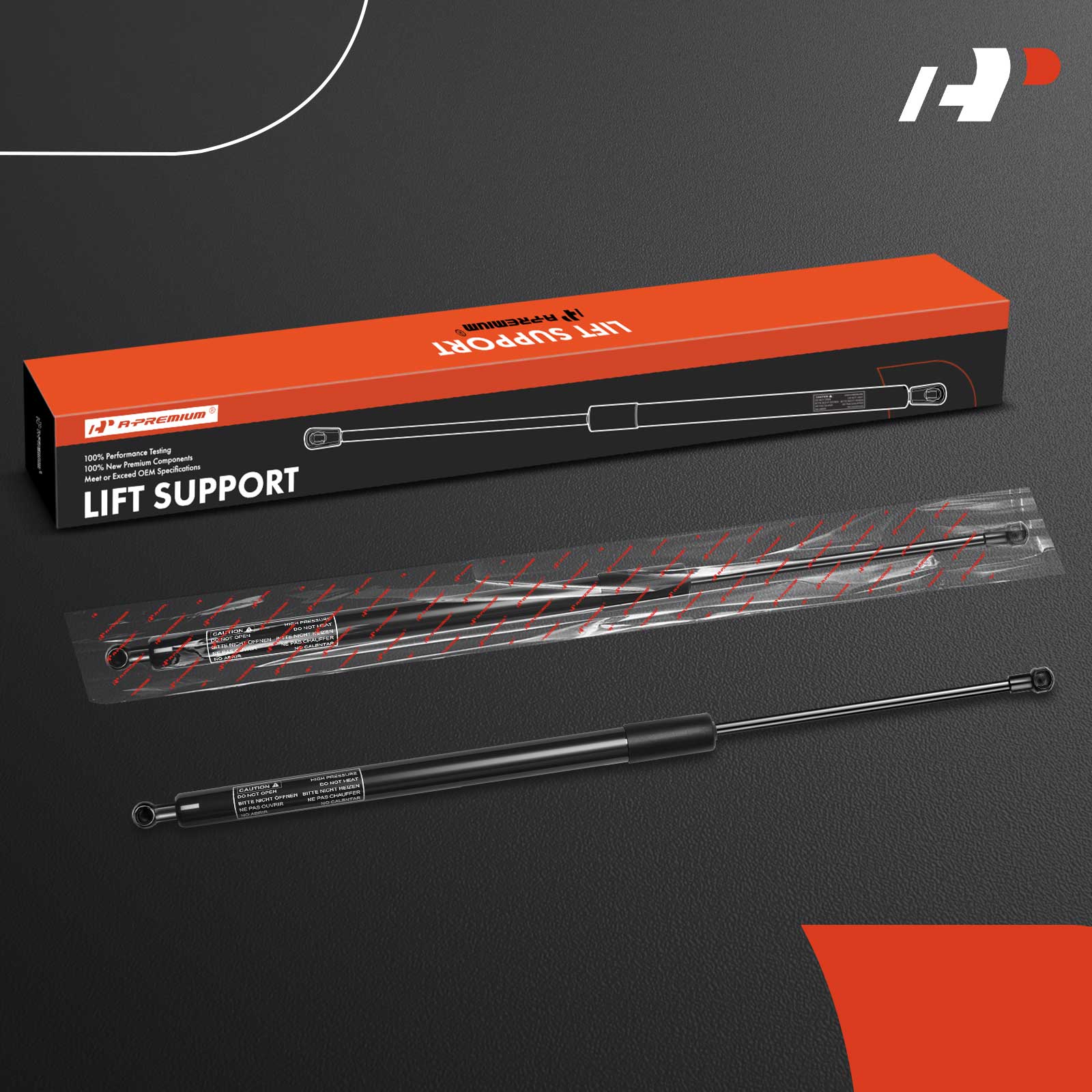 Tailgate Rear Hatch Lift Supports Shock Struts 2-PC Set Q455904
