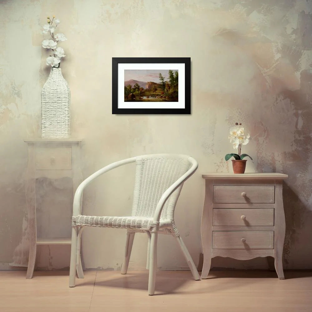 Black Modern Framed Museum Art Print A378938