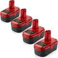 4Pack 4.0Ah C3 Battery for Craftsman 19.2V Lithium ion Batteries I50073