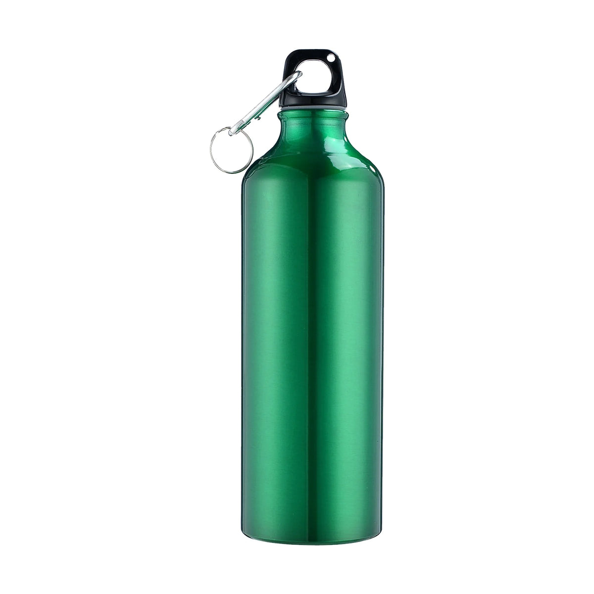 750mL Aluminum Water Bottle with Carabiner W96678