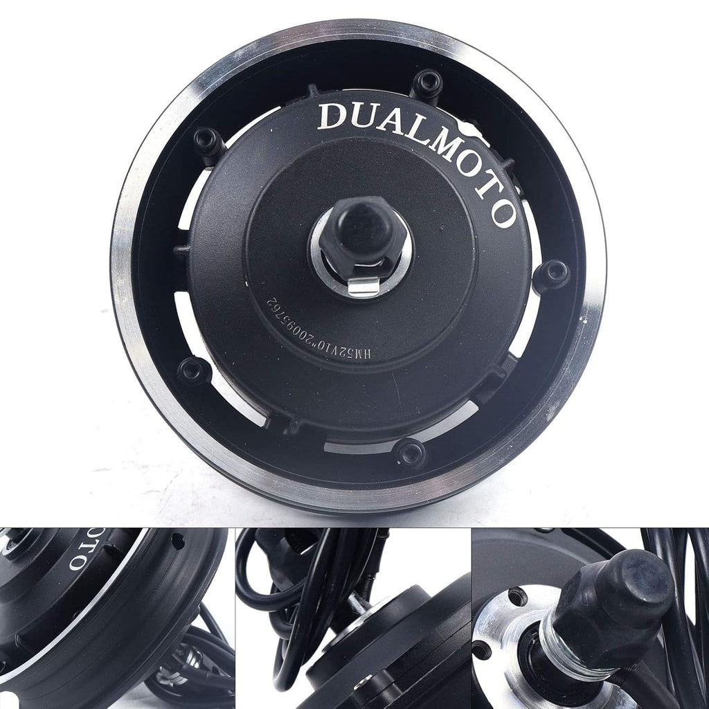 1000W 52V Brushless Gear Hub Motor for 10 Inch Electric Scooter Q792020