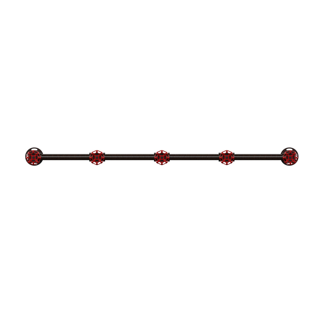 Industrial Wall Coat Rack Q294