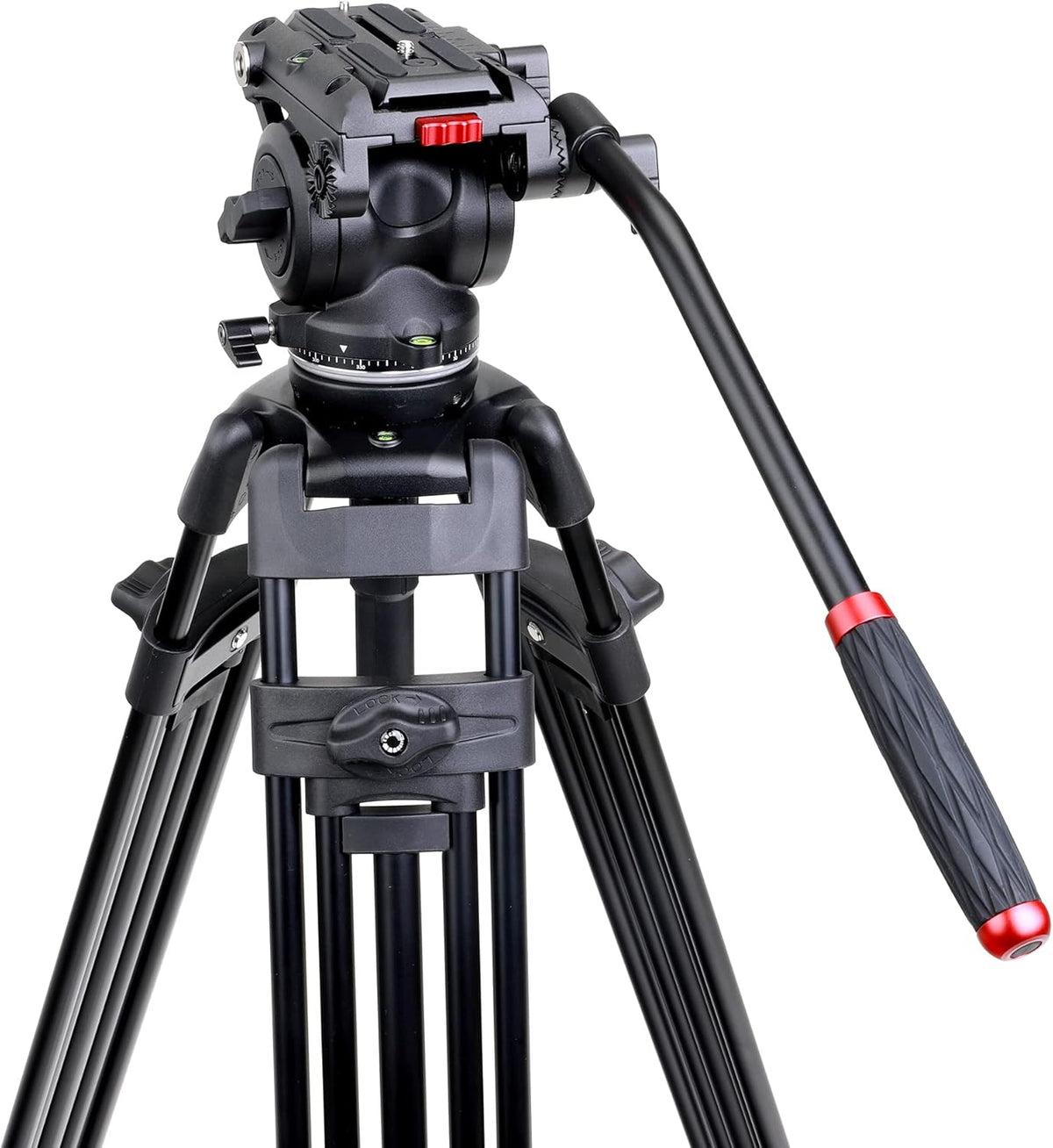 72 inch Aluminum Video Tripod with Fluid Head J4218
