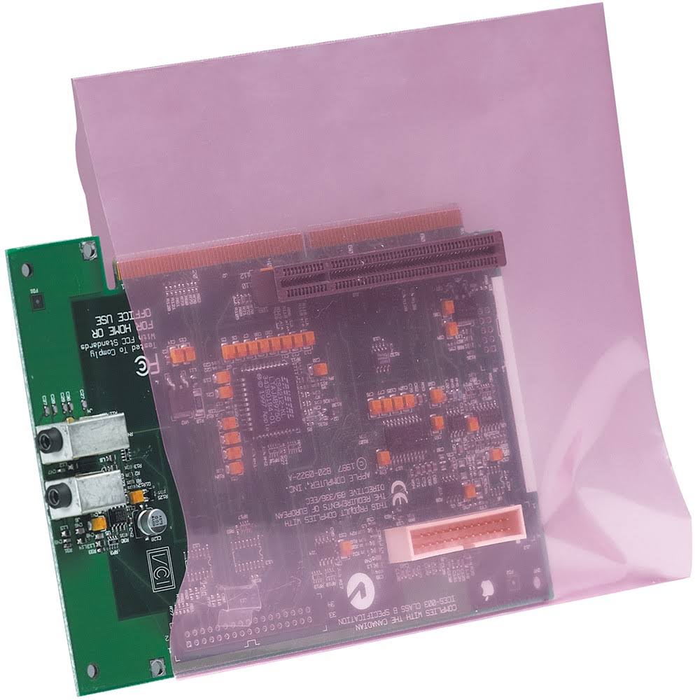 4 Mil Anti-Static Flat Poly Bags Case/500 I9413