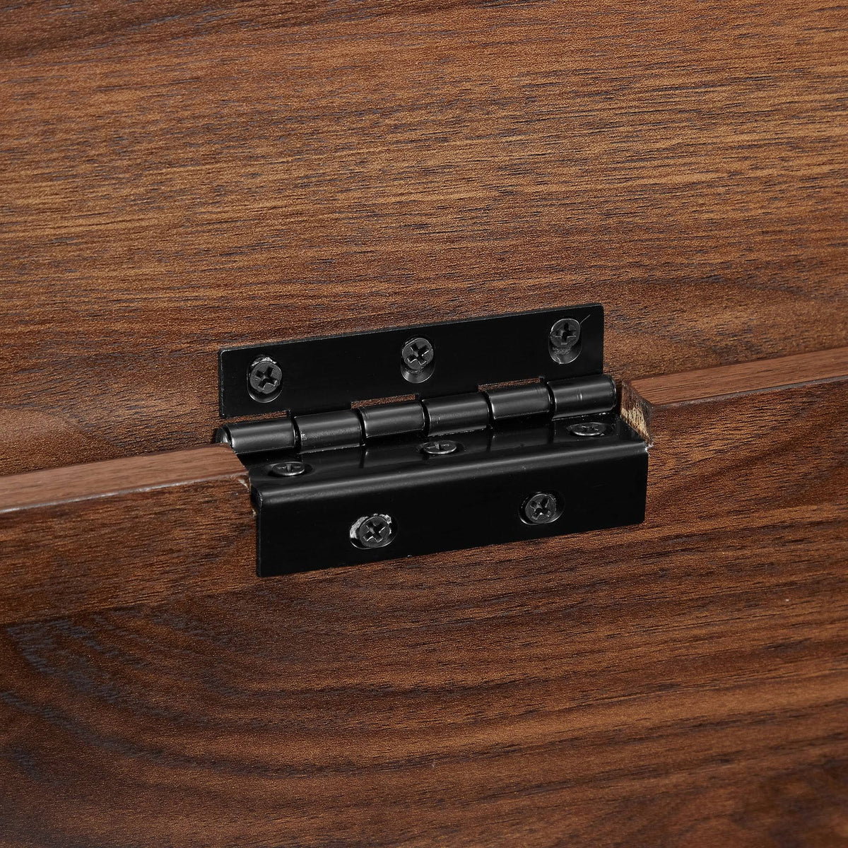 Dark Walnut Lift-Top Storage Bench H931