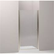 Frameless Pivot Shower Door, Anodized Brushed Bronze P958261
