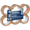 Tan Hot Melt Packaging Tape 48mm x 100m 36 Rolls per Case Z286362