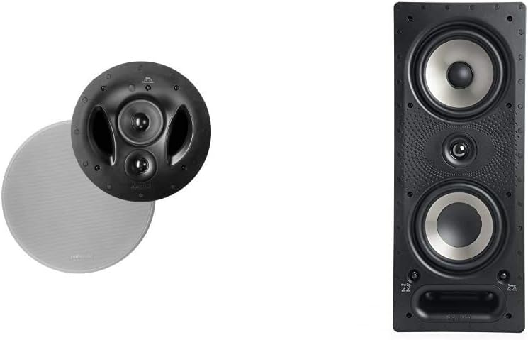 3-Way In-Ceiling Speaker with Paintable Grille L264482