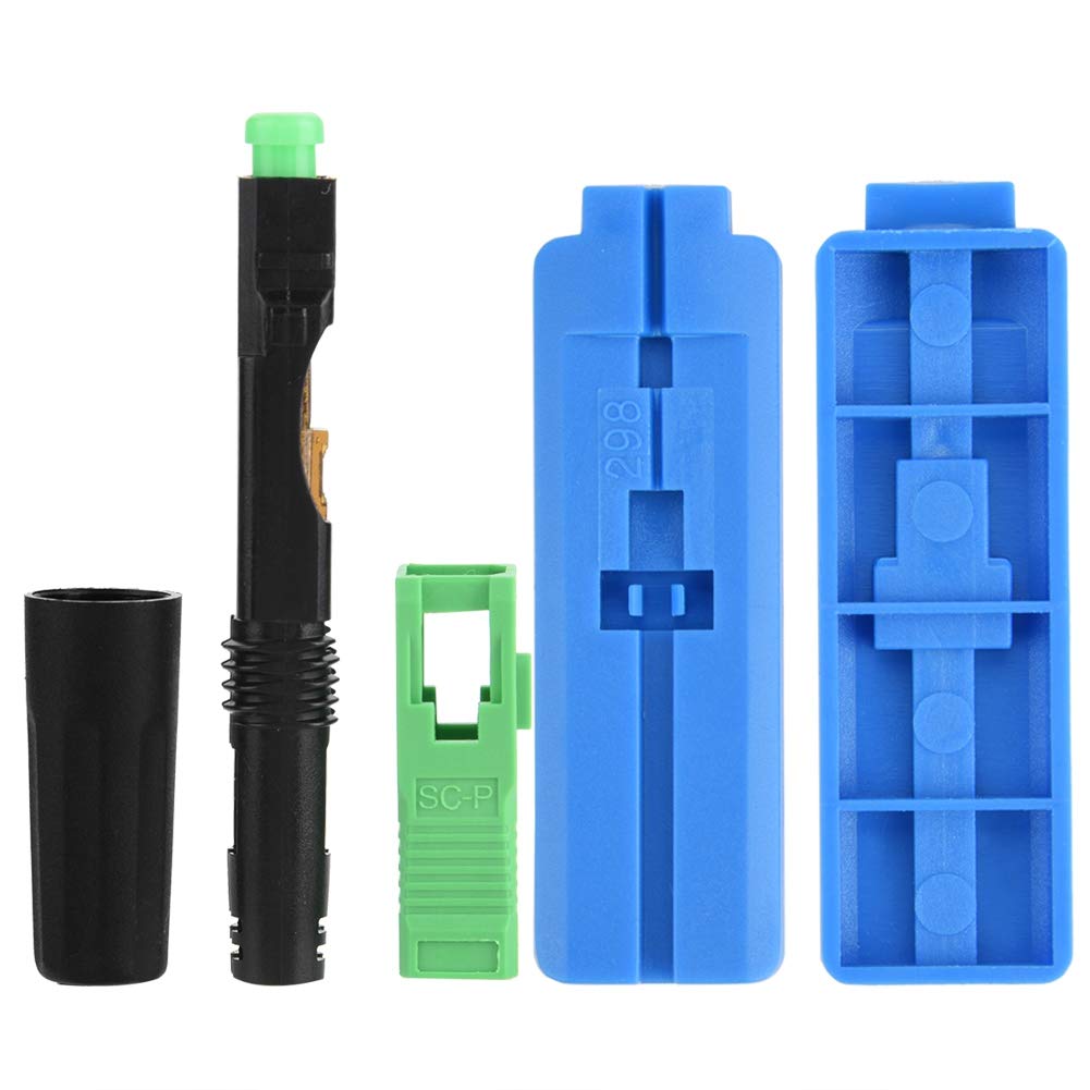 100PCS SC/APC Optic Fiber Quick Fast Connector Straight Plug L73950