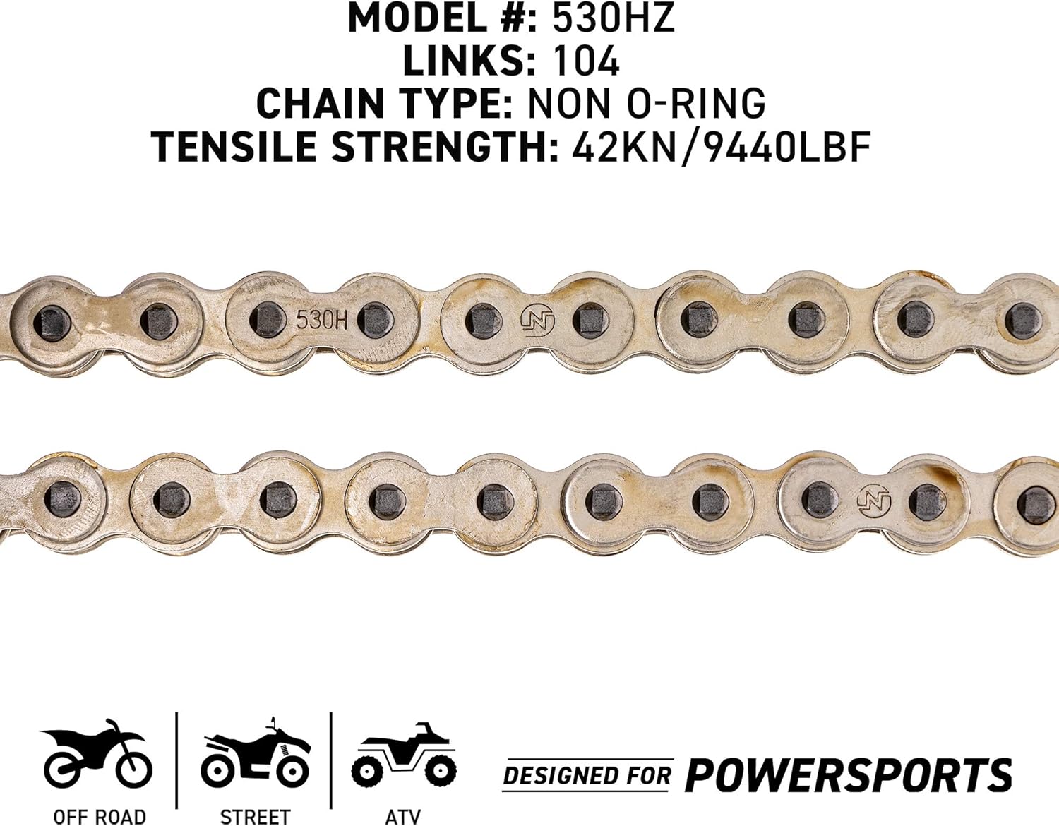 Drive Sprocket Chain Combo 530HZ Standard 104 Links L1852