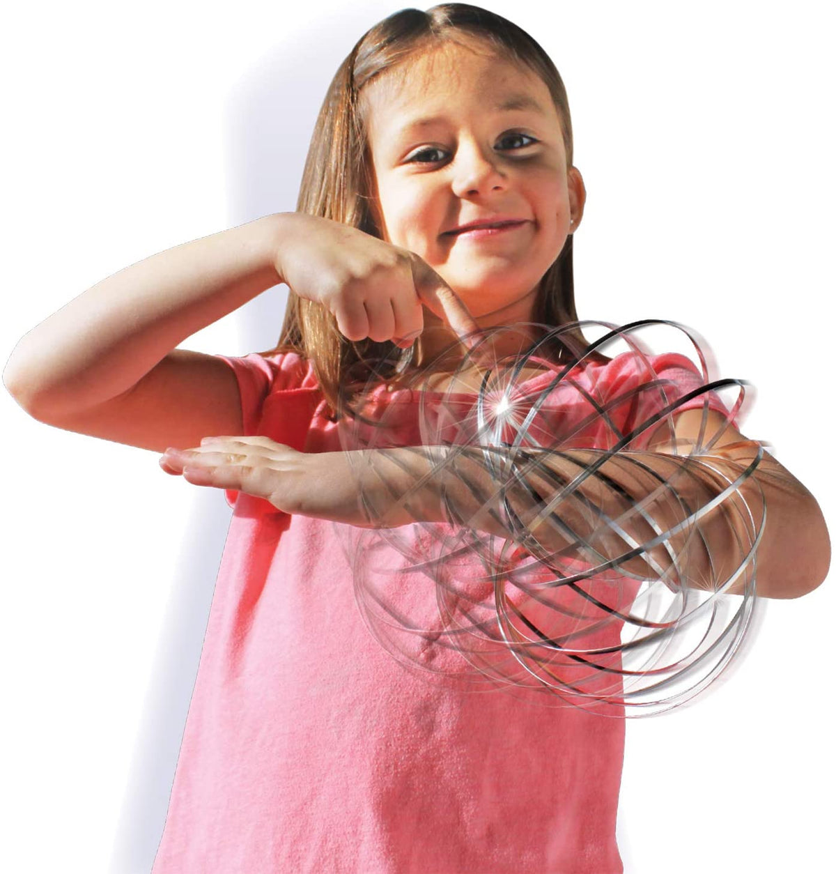Silver Metallic 2-Pack Kinetic Spring Toys H72167