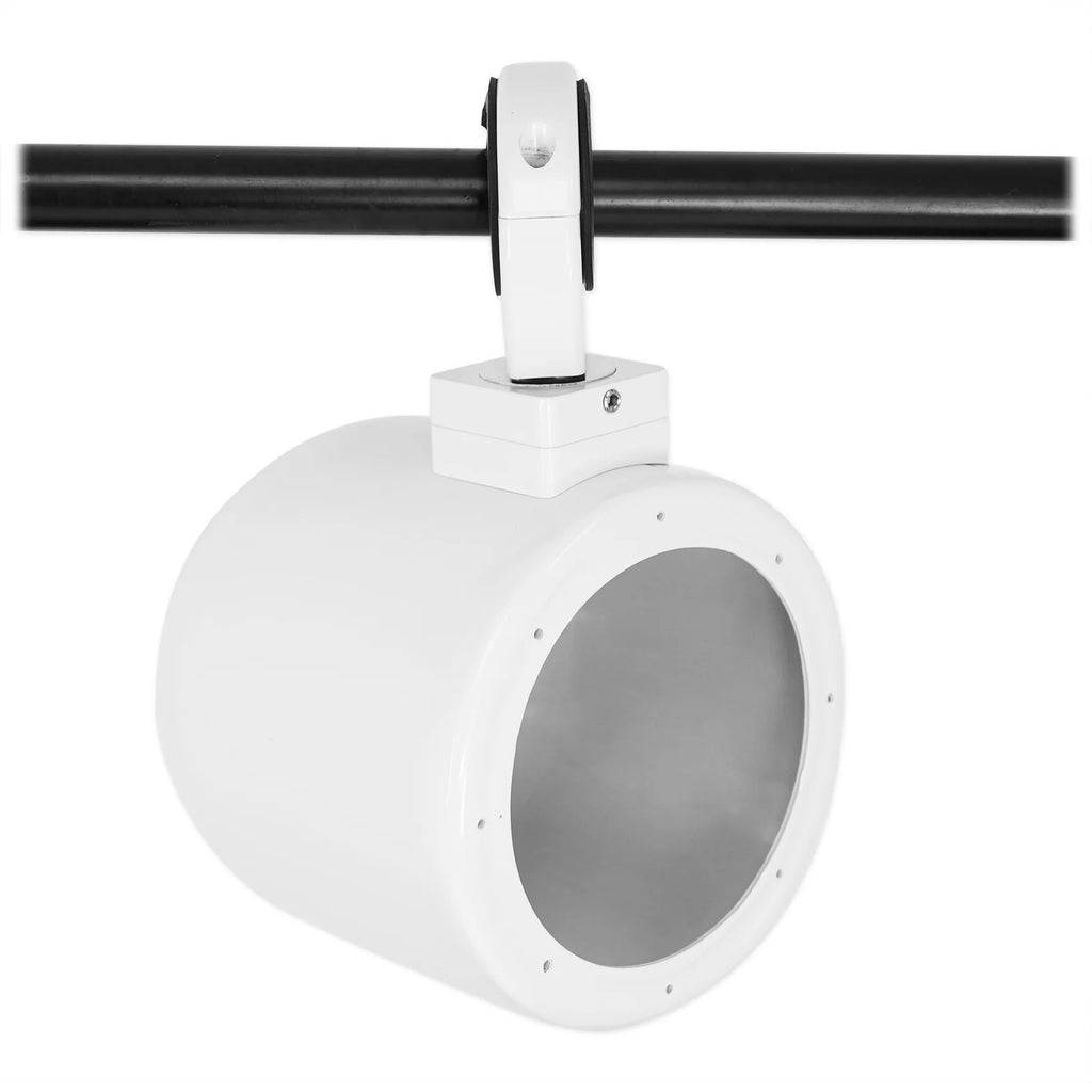 6x9" Swivel White Aluminum Wakeboard Tower Speaker Pods A5621