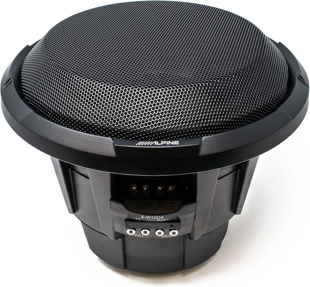 10-Inch Dual 4 Ohm Subwoofer Bundle O35694